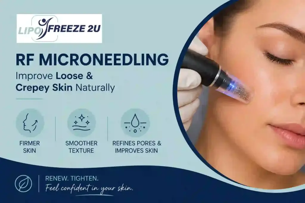 Can RF Microneedling Help Improve Loose and Crepey Skin Basingstoke?